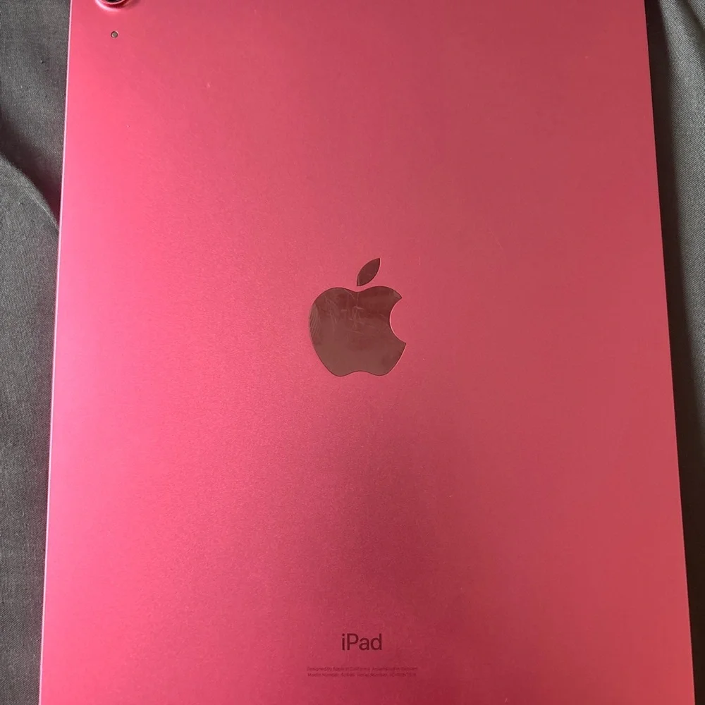 Pink Tablet with Display